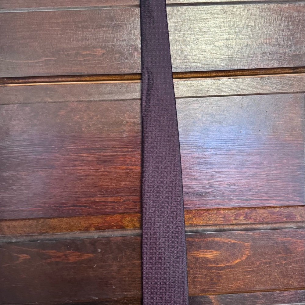 Elegant Dark Purple Tie